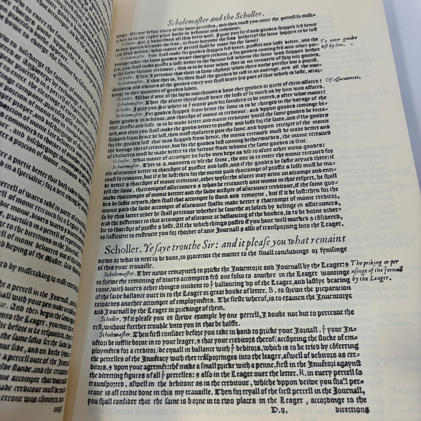 The Pathe waye to perfectnes, in th'accomptes of Debitour, and Creditour. Facsimile reprint of the London 1569 edition,. — photograph 7.