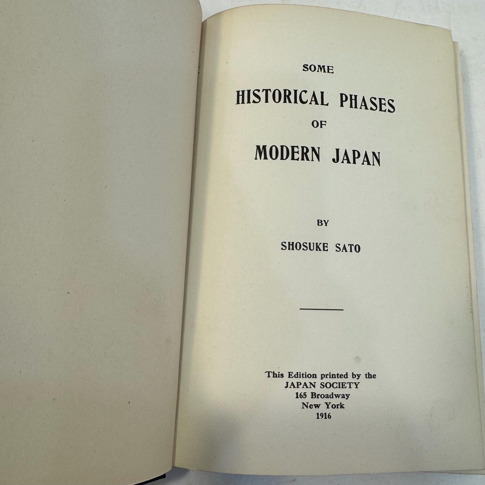 Some Historical Phases of Modern Japan — photograph 8.