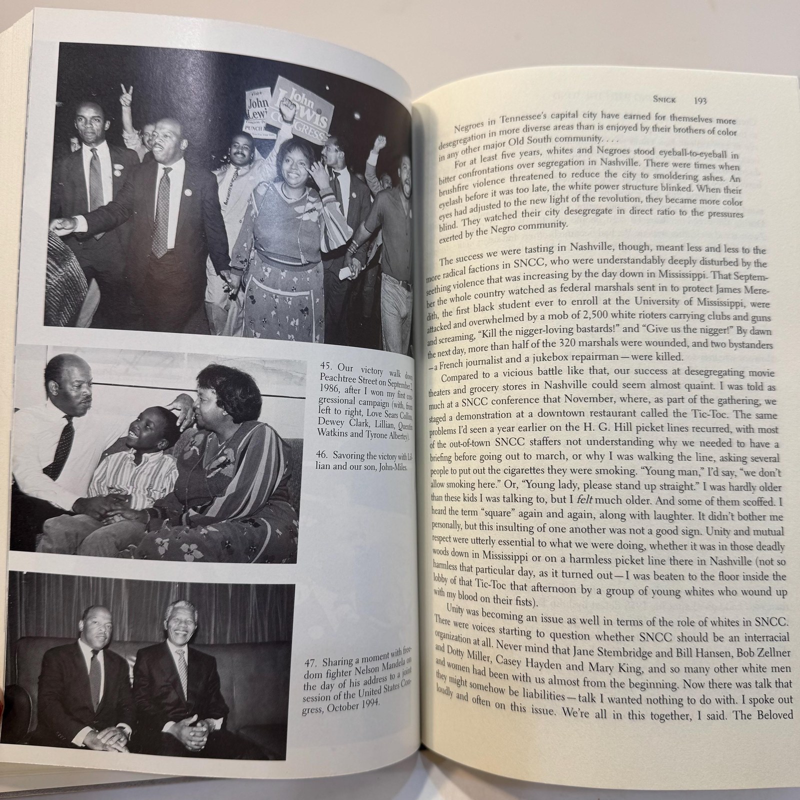 Walking With The Wind, Signed by John Lewis, Second Printing — photograph 10.
