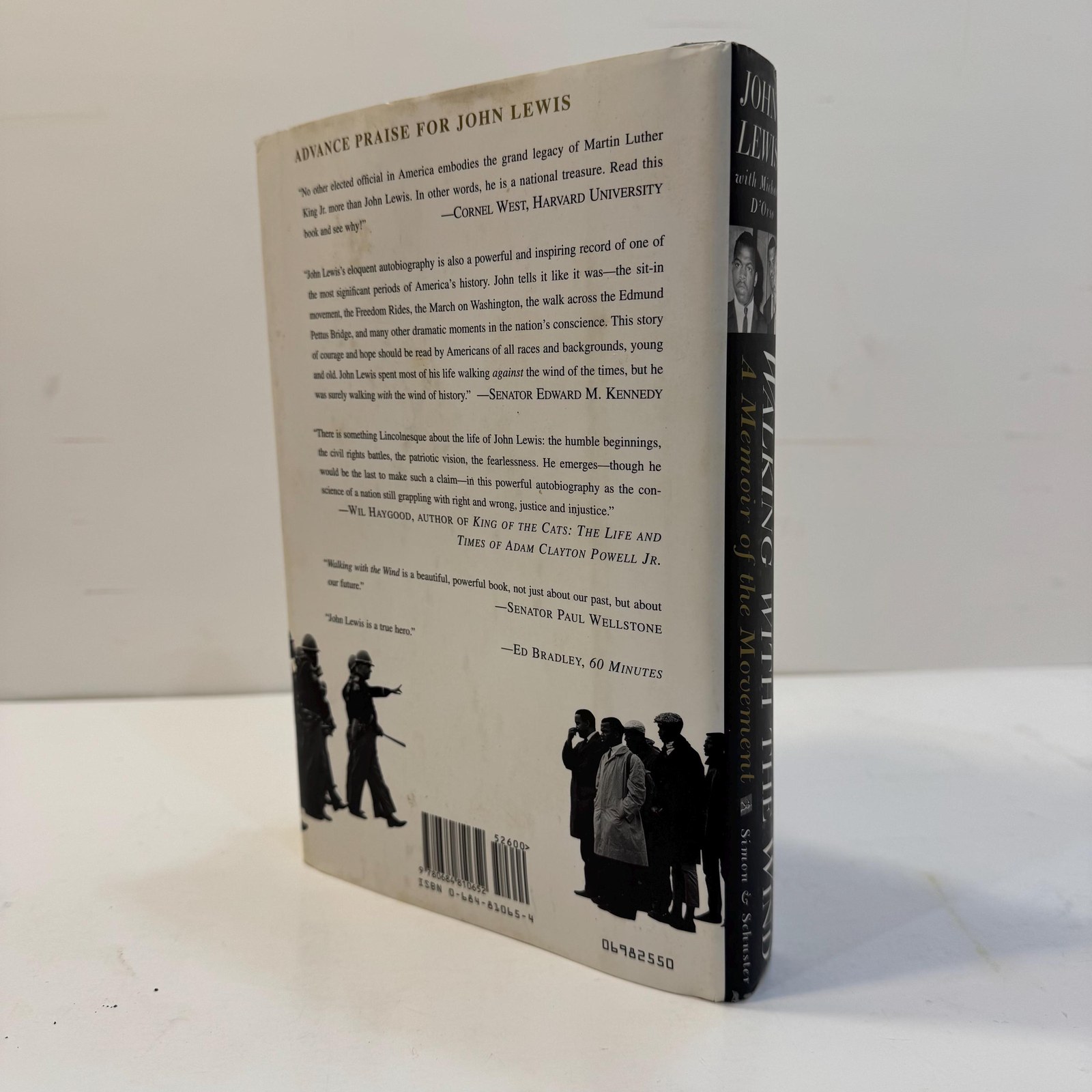 Walking With The Wind, Signed by John Lewis, Second Printing — photograph 2.