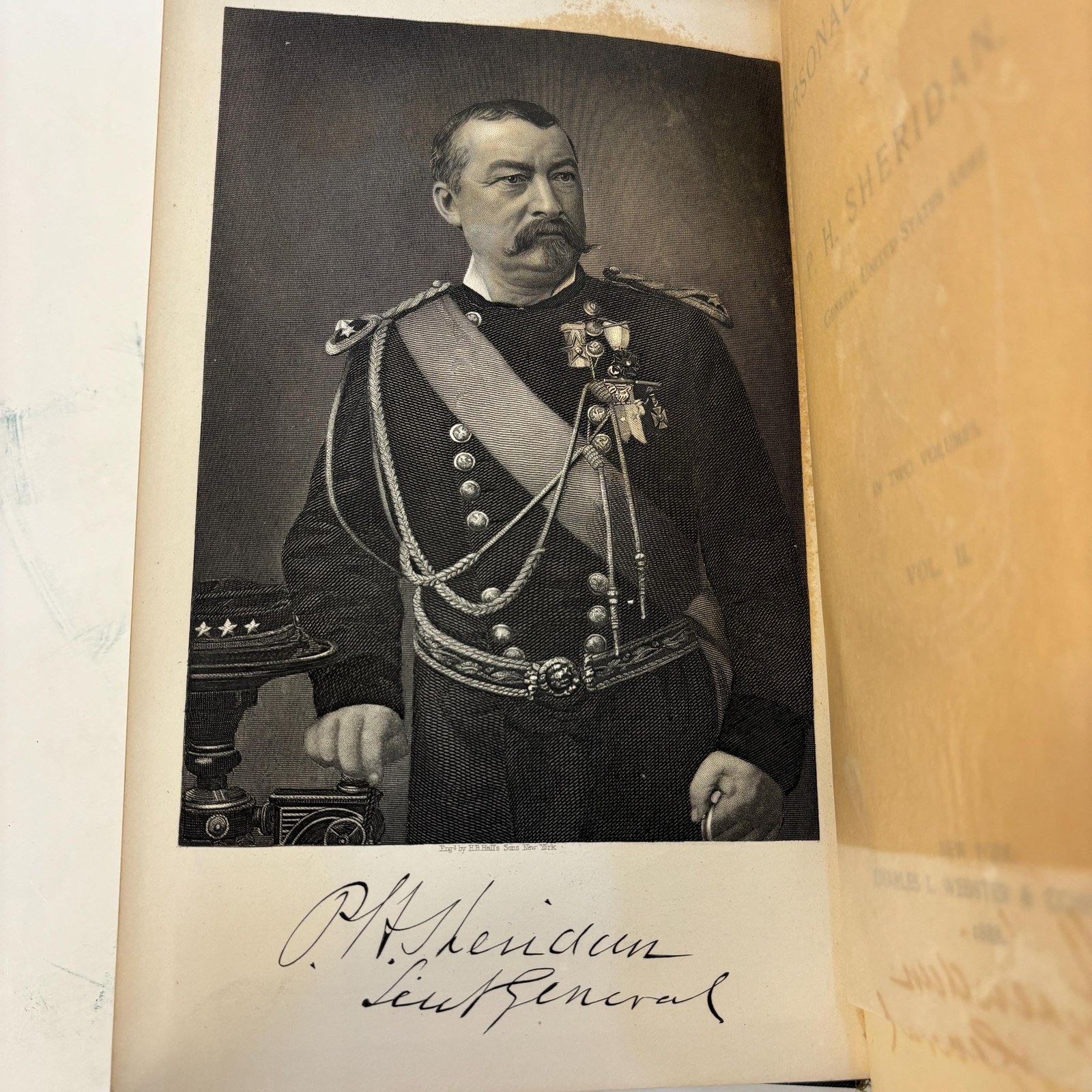 Personal Memoirs of P.H. Sheridan. General United States Army. In Two Volumes. (Vol.II only) — photograph 5.