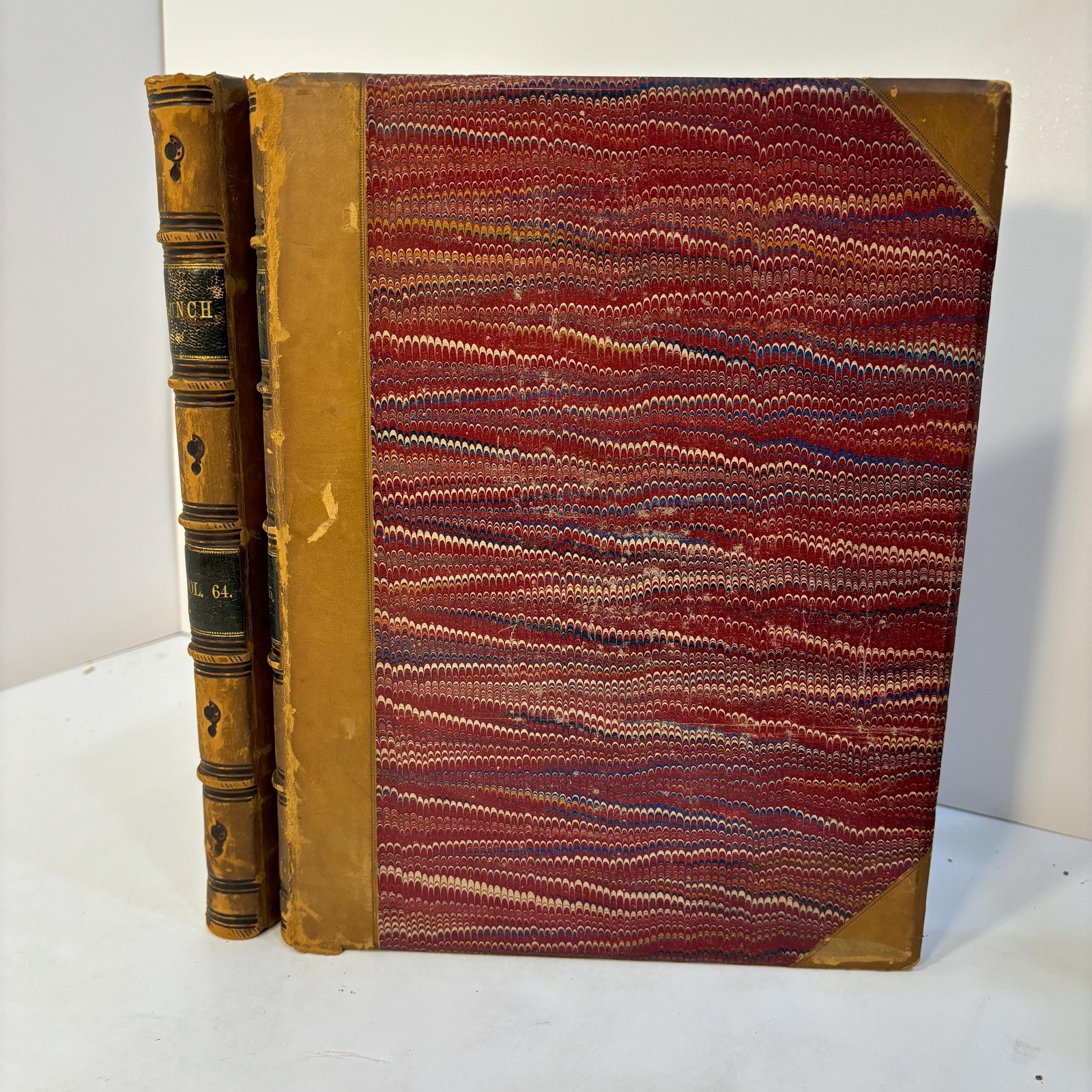 Punch, or The London Charivari. Vols. LXIV, LXV for the year 1873, 2 volumes. — photograph 2.
