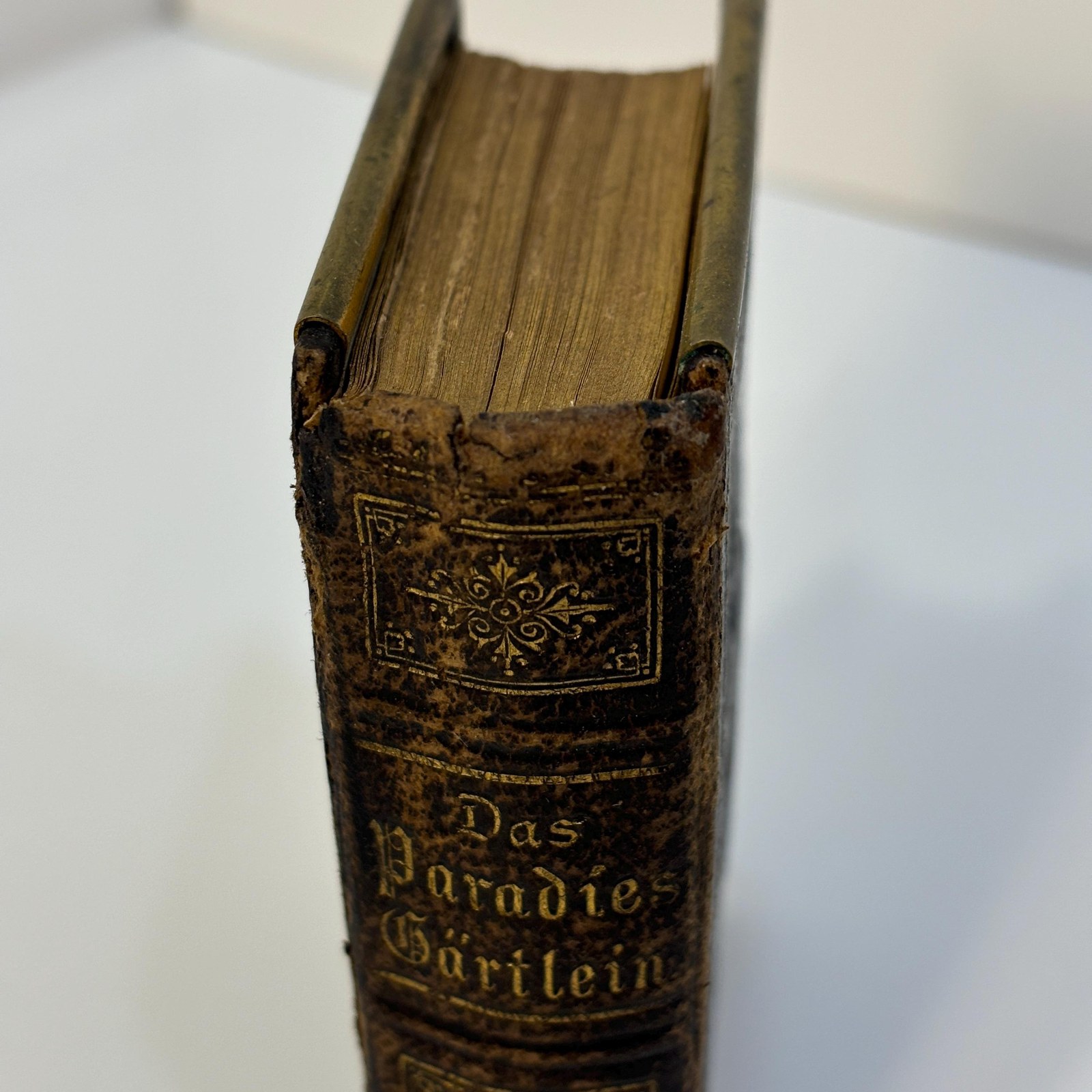 Das Paradies Gärtlein. Ein katholisches Gebetbuch enthaltend eine Auswahl der besten Andachtsübungen. Mit bischöflicher Approbation. Translated: The Little Garden of Paradise. A Catholic prayer book containing a selection
of the best devotional exercises. With Episcopal approval. — photograph 7.