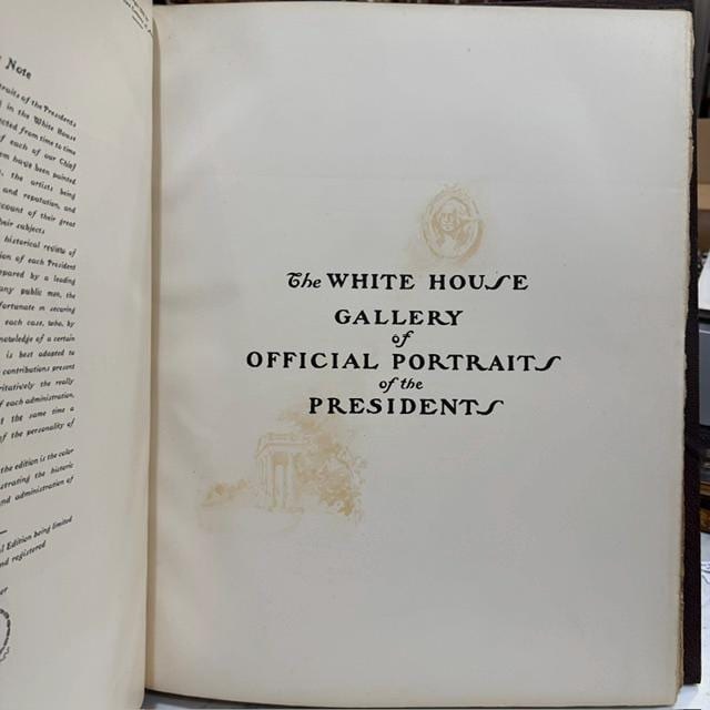 The White House Gallery of Official Portraits of The Presidents — photograph 3.