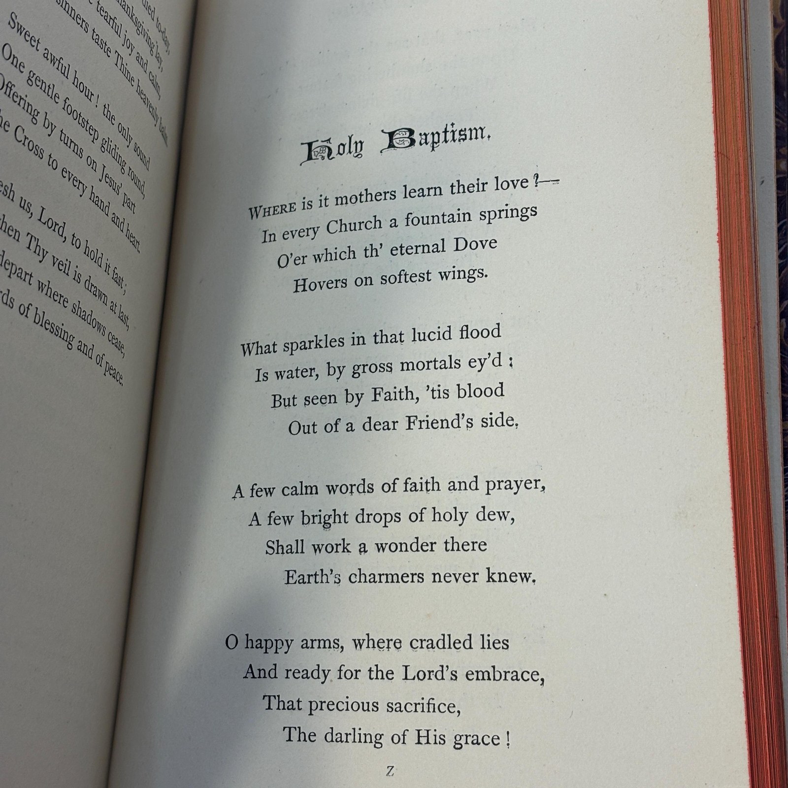 The Christian Year: Thoughts in Verse for the Sundays and Holydays Throughout The Year. Authorized Edition. — photograph 5.
