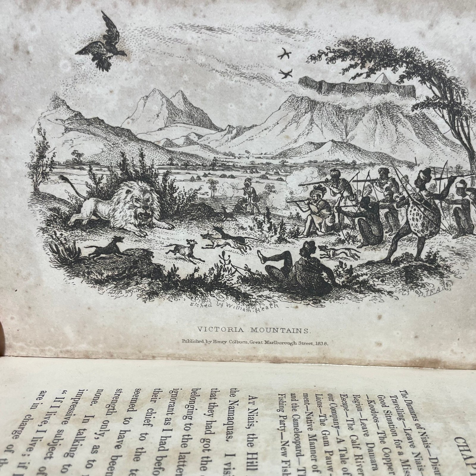 Expedition of Discovery into the Interior of Africa, through the Hitherto Undiscovered Countries of the Great Namaquas, Boschmans, and Hill Damaras preformed under the auspices of Her Majesty's Government, and the Royal Geographical Society — photograph 10.