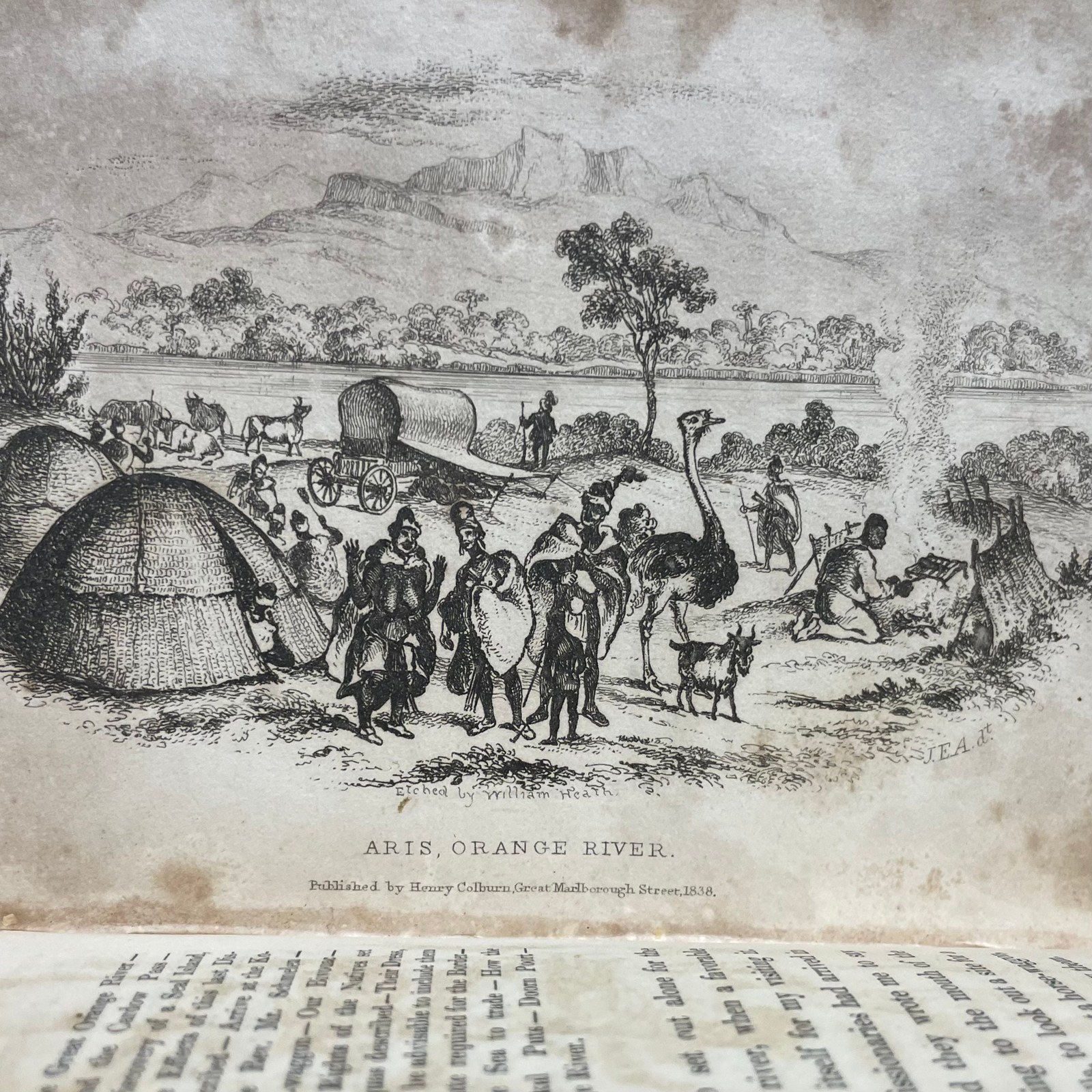 Expedition of Discovery into the Interior of Africa, through the Hitherto Undiscovered Countries of the Great Namaquas, Boschmans, and Hill Damaras preformed under the auspices of Her Majesty's Government, and the Royal Geographical Society — photograph 6.