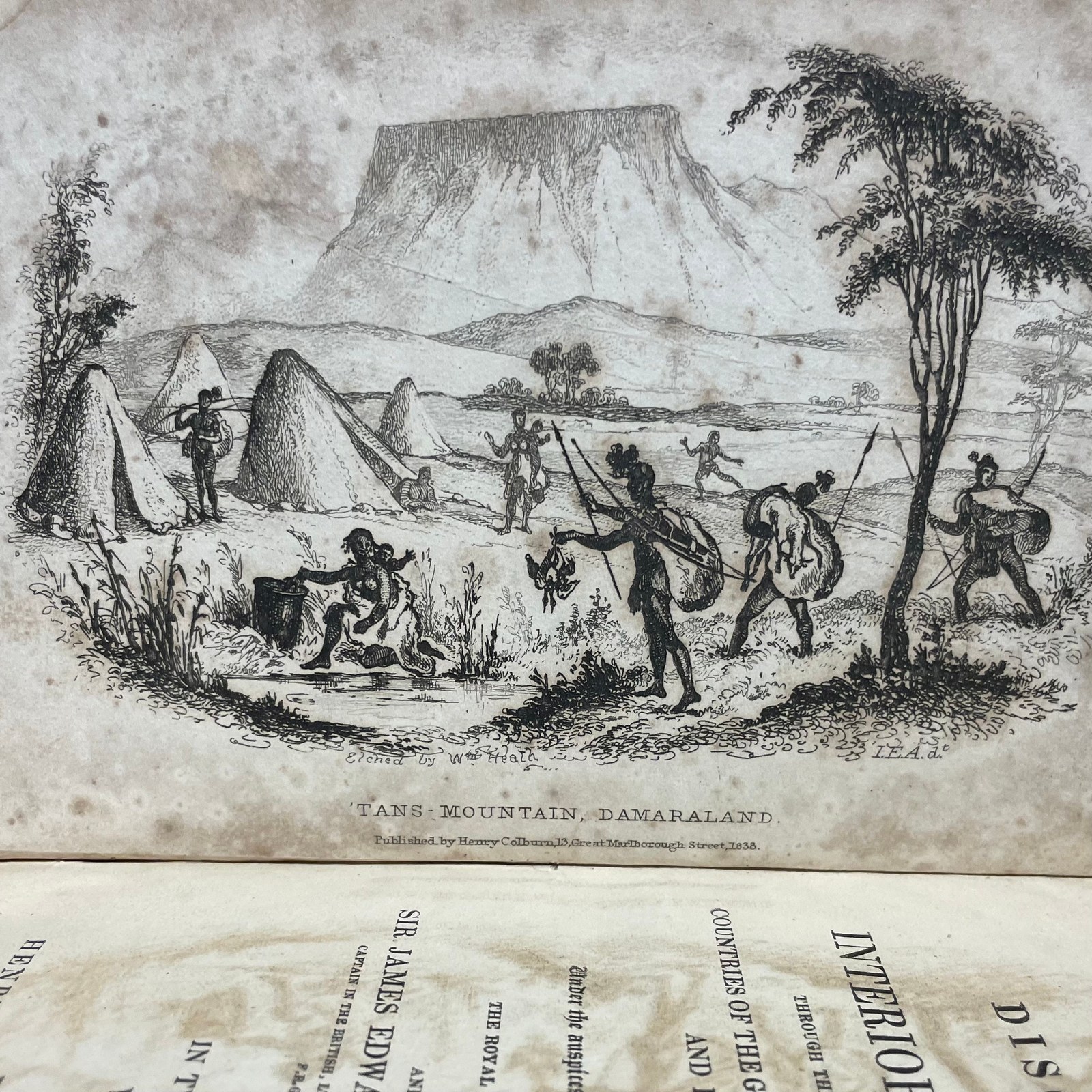 Expedition of Discovery into the Interior of Africa, through the Hitherto Undiscovered Countries of the Great Namaquas, Boschmans, and Hill Damaras preformed under the auspices of Her Majesty's Government, and the Royal Geographical Society — photograph 8.