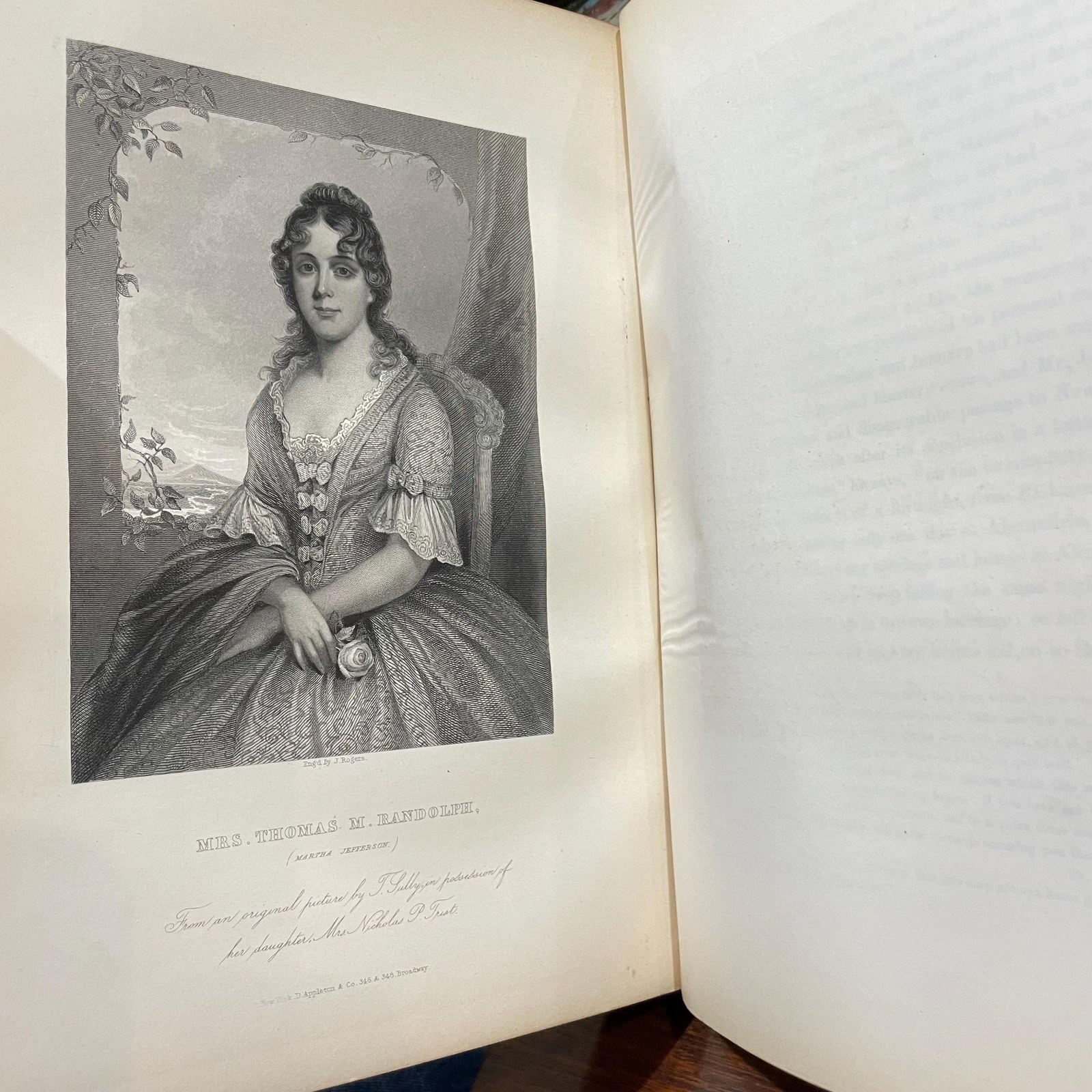 The Republican Court or American Society in the Day of Washington. : With 21 Portraits of Distinguished Women, Engraved from Original Pictures by Woolaston, Copley, Gainsborough, Stuart, Trumbull, Pine, Malbone, and Other Comtemportary Painters. — photograph 10.