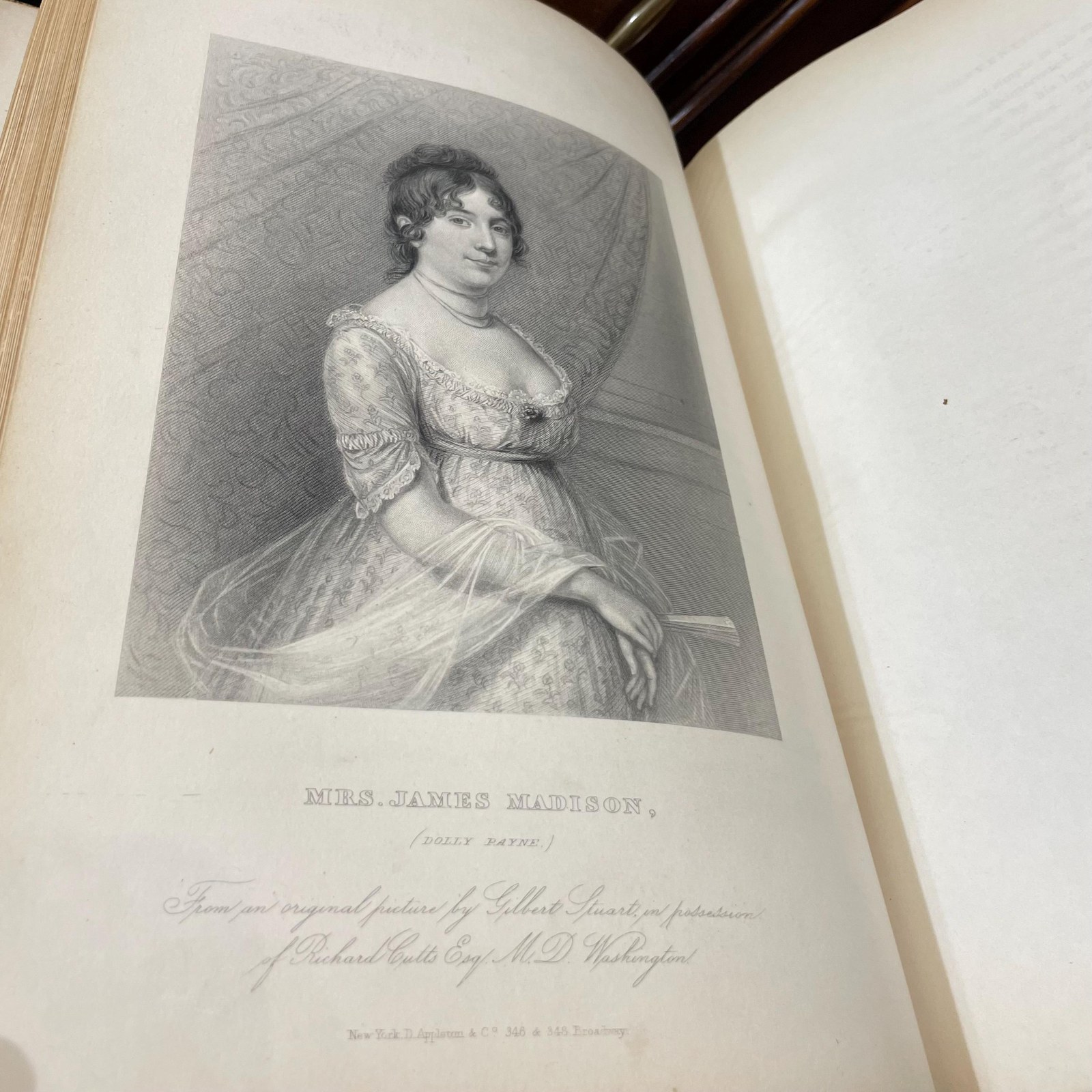 The Republican Court or American Society in the Day of Washington. : With 21 Portraits of Distinguished Women, Engraved from Original Pictures by Woolaston, Copley, Gainsborough, Stuart, Trumbull, Pine, Malbone, and Other Comtemportary Painters. — photograph 6.