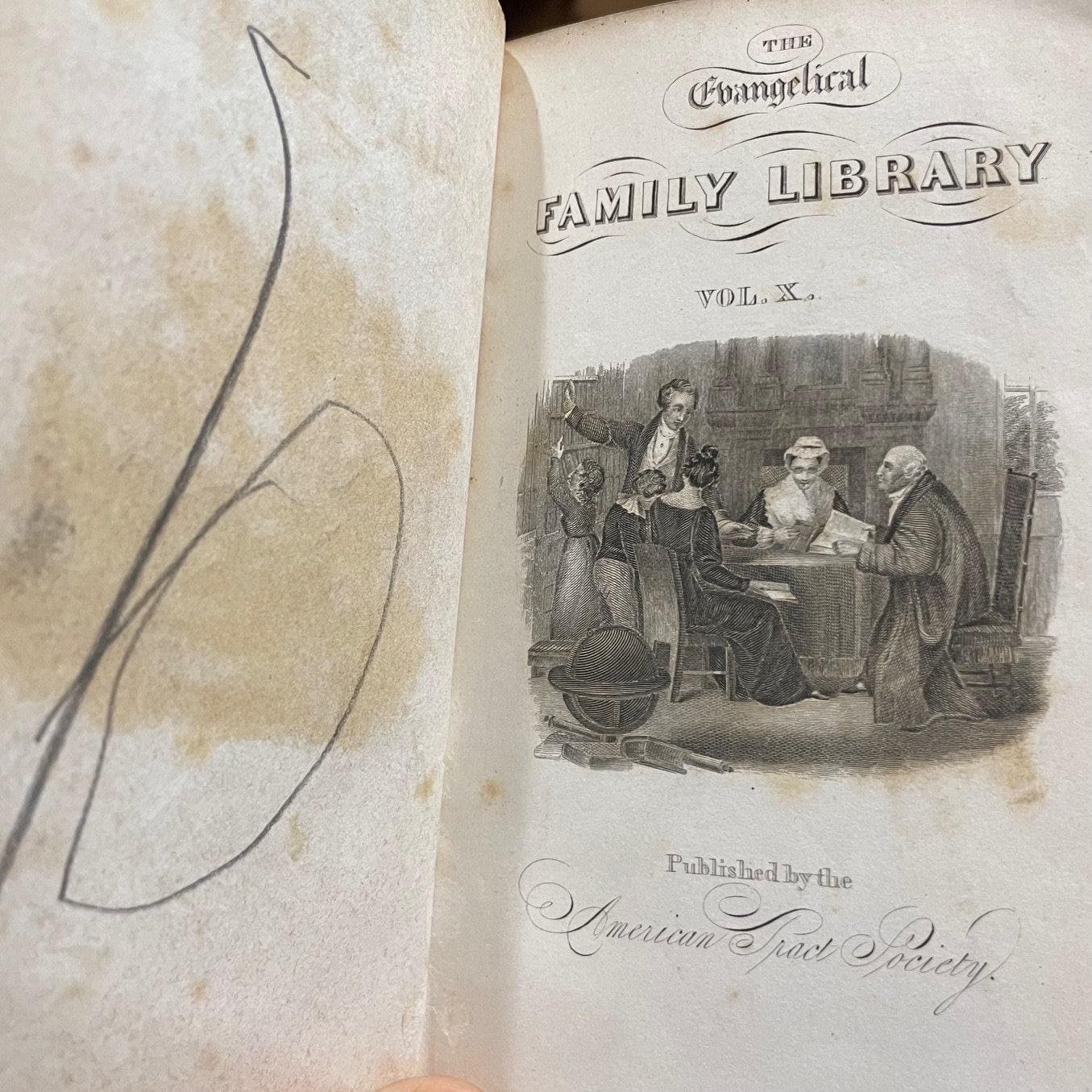 Evangelical Family Library. 1 volume No. 10. Persuasives to Early Piety, Interspersed with Suitable Prayers. — photograph 3.