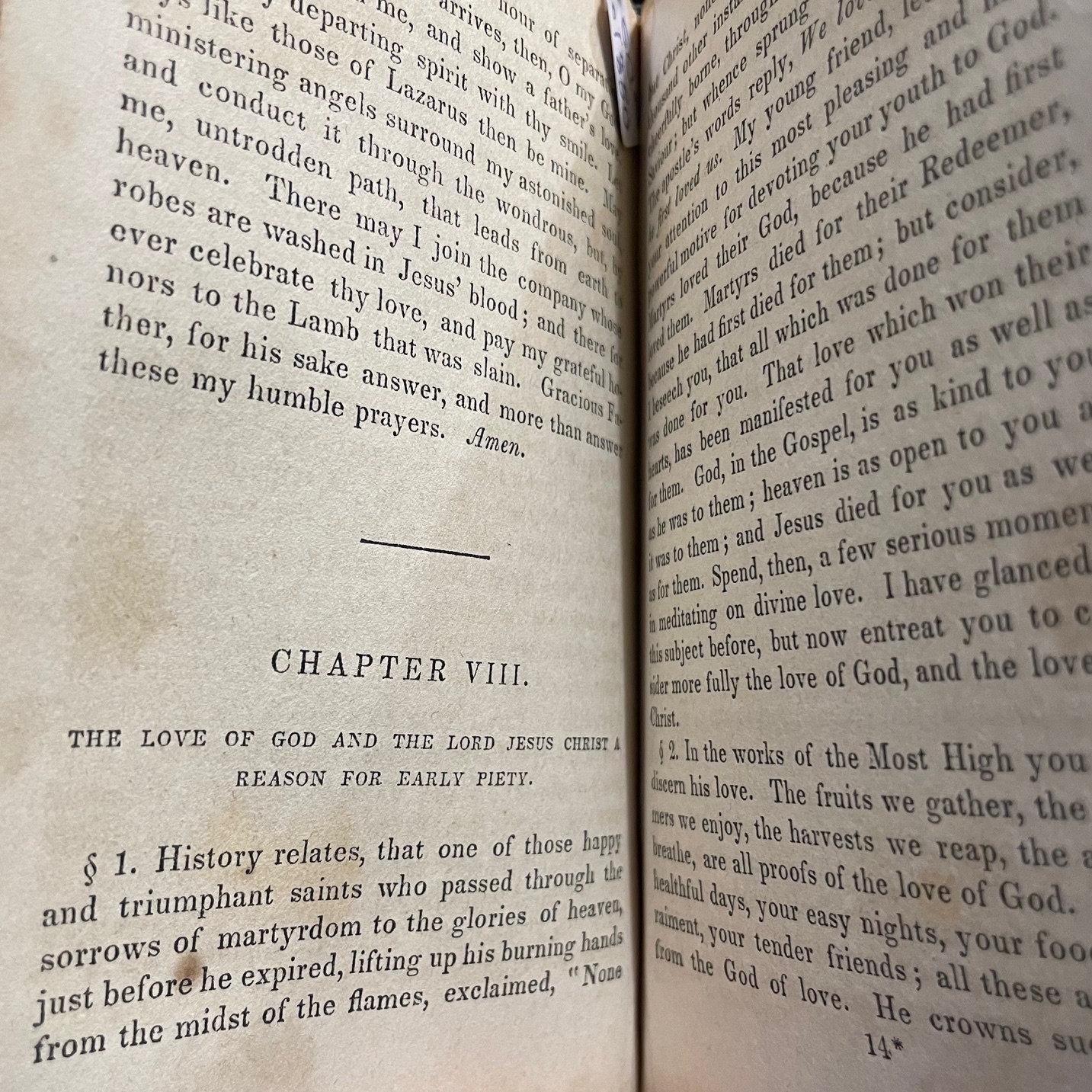 Evangelical Family Library. 1 volume No. 10. Persuasives to Early Piety, Interspersed with Suitable Prayers. — photograph 6.