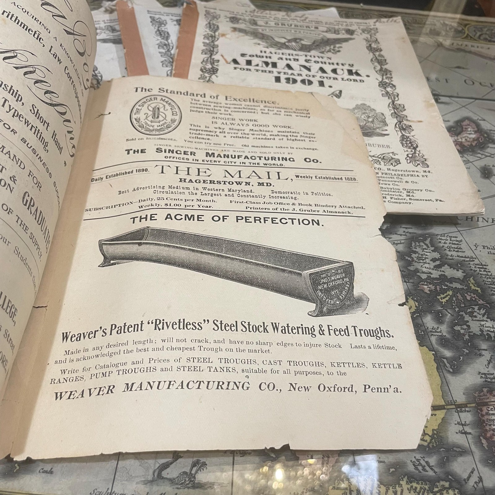Hagers-Town Town and Country Almanack. For the Year of Our Lord 1900, 01, 16, 17, 18, 19 (5 years) — photograph 4.