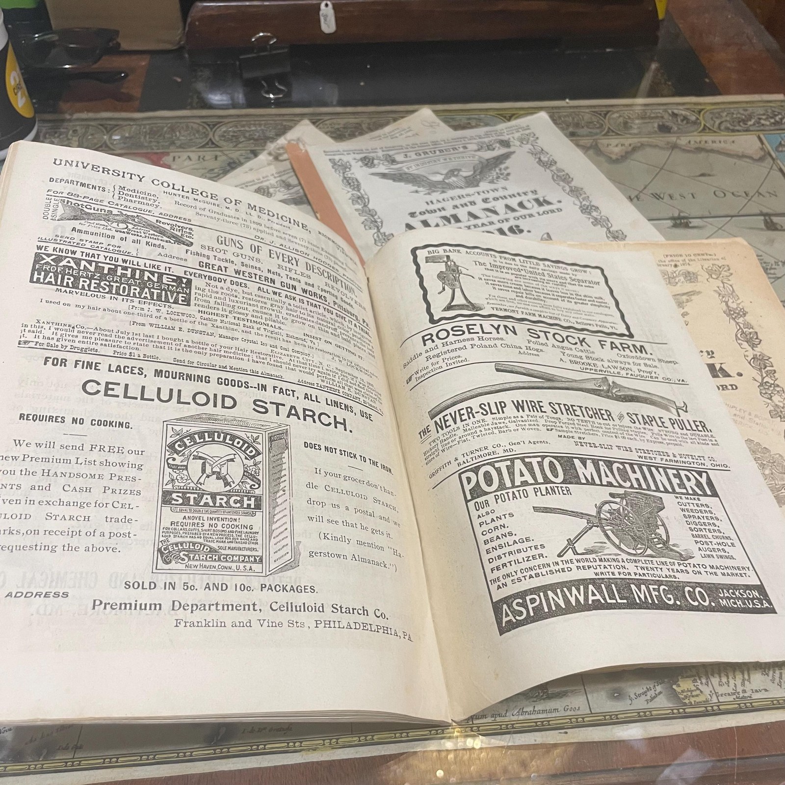 Hagers-Town Town and Country Almanack. For the Year of Our Lord 1900, 01, 16, 17, 18, 19 (5 years) — photograph 6.