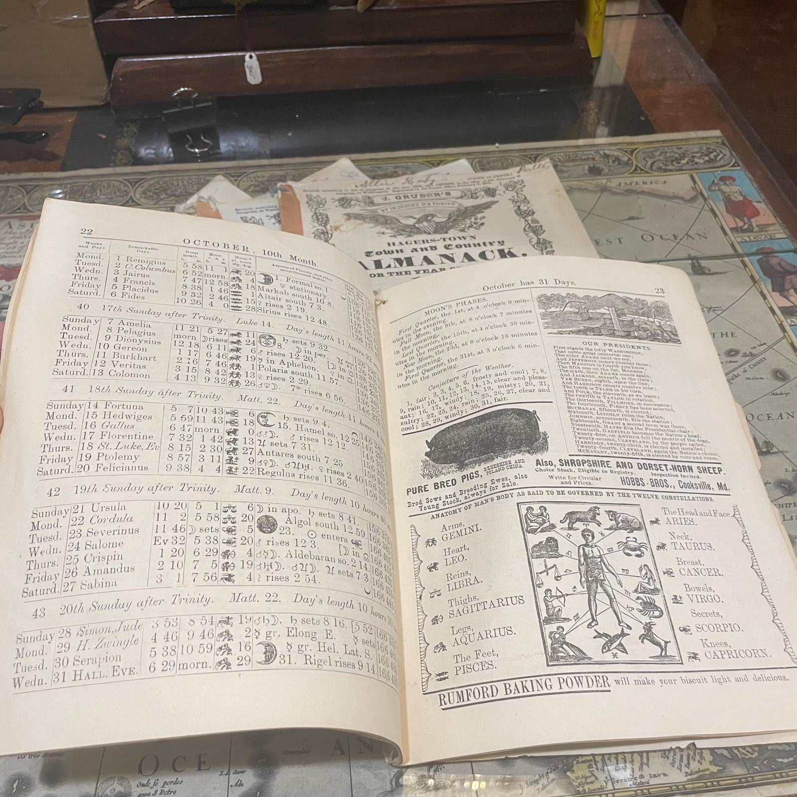 Hagers-Town Town and Country Almanack. For the Year of Our Lord 1900, 01, 16, 17, 18, 19 (5 years) — photograph 7.