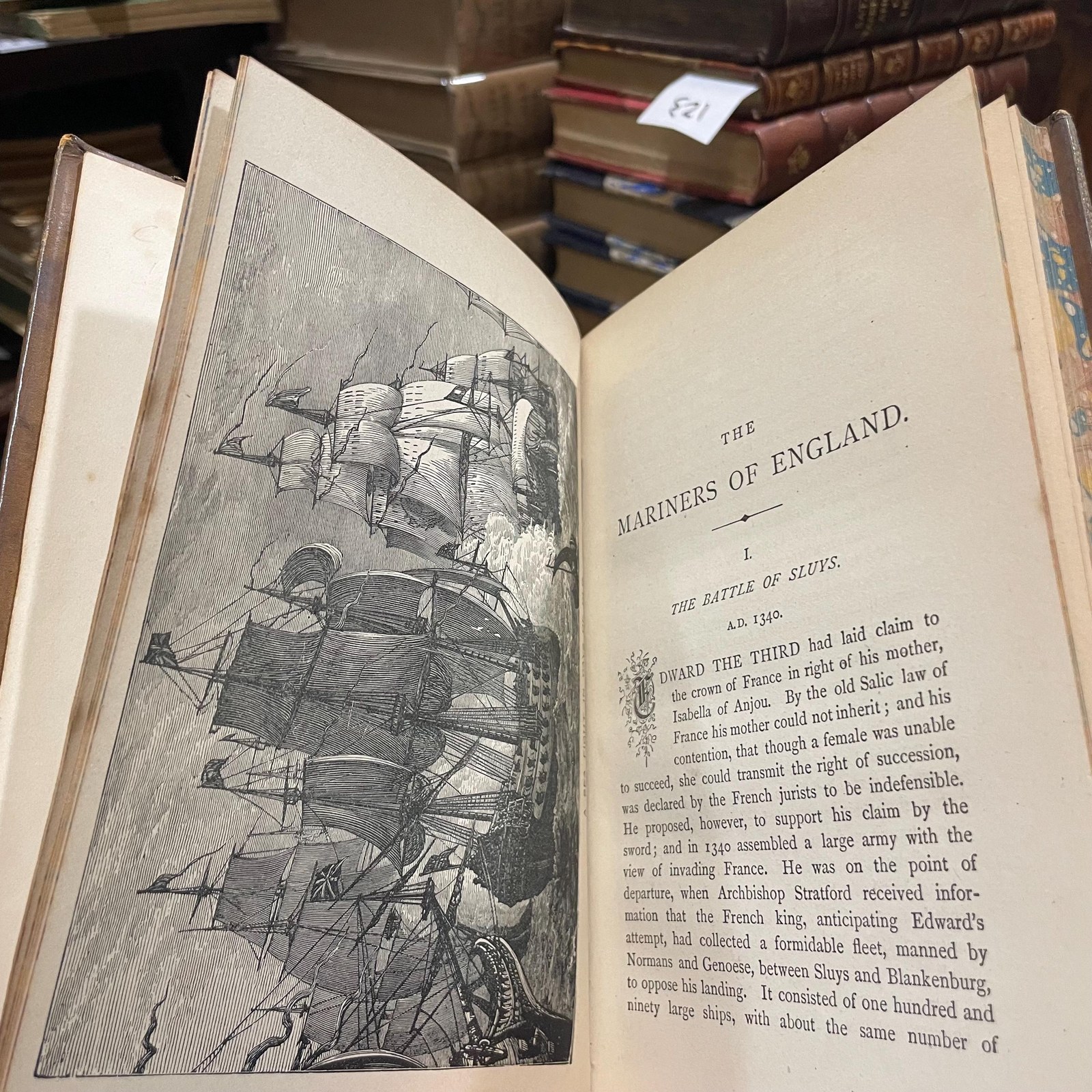 The Mariners of England Stories of Deeds and Daring Written for English Youth — photograph 7.