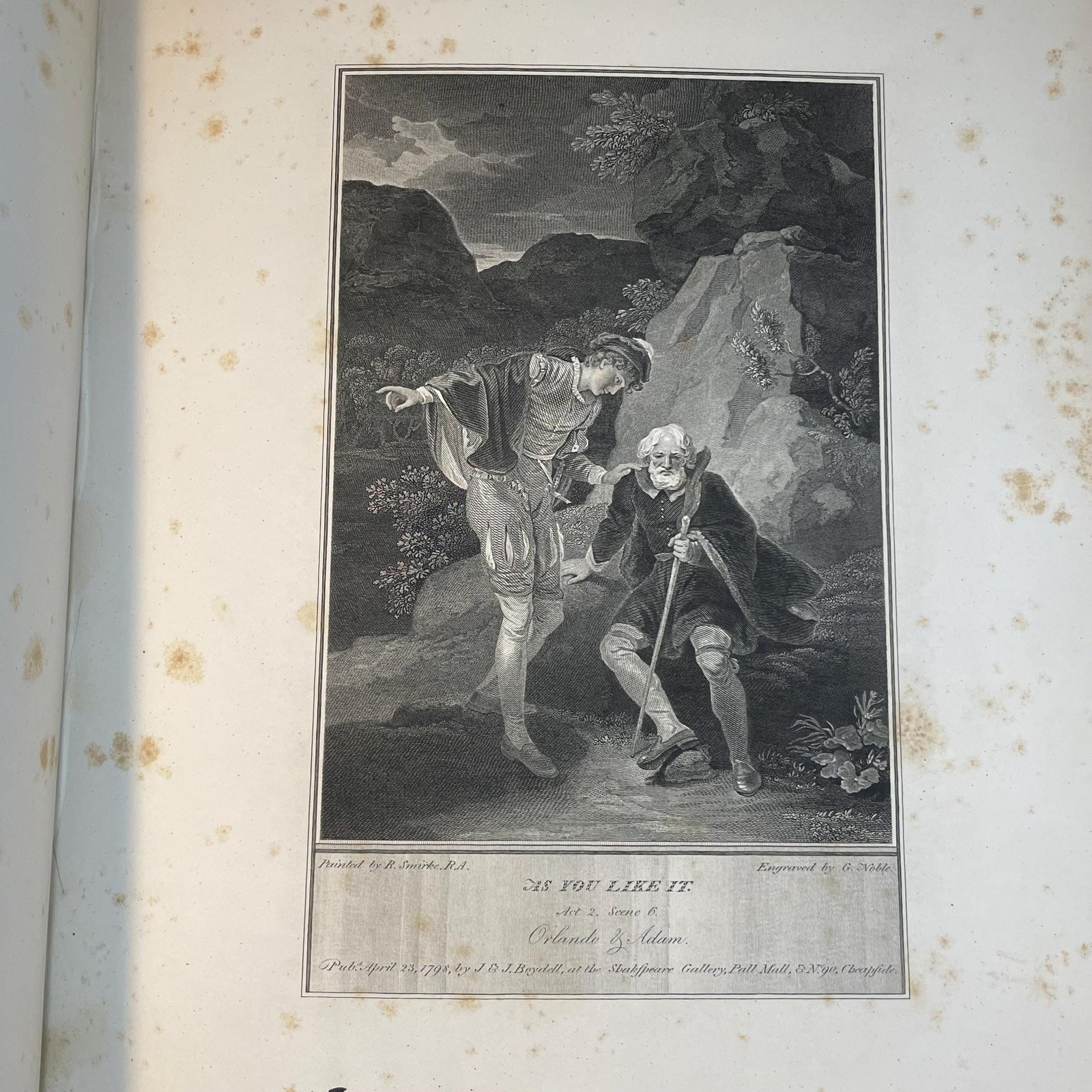 Boydell's Graphic Illustrations of the Dramatic Works of Shakespeare; Consisting of a Series of Prints Forming an Elegant and useful Companion to the Various Editions of his Works, Engraved from Pictures purposely painted By the very first Artists and lately exhibited at the Shakespeare Gallery. — photograph 10.
