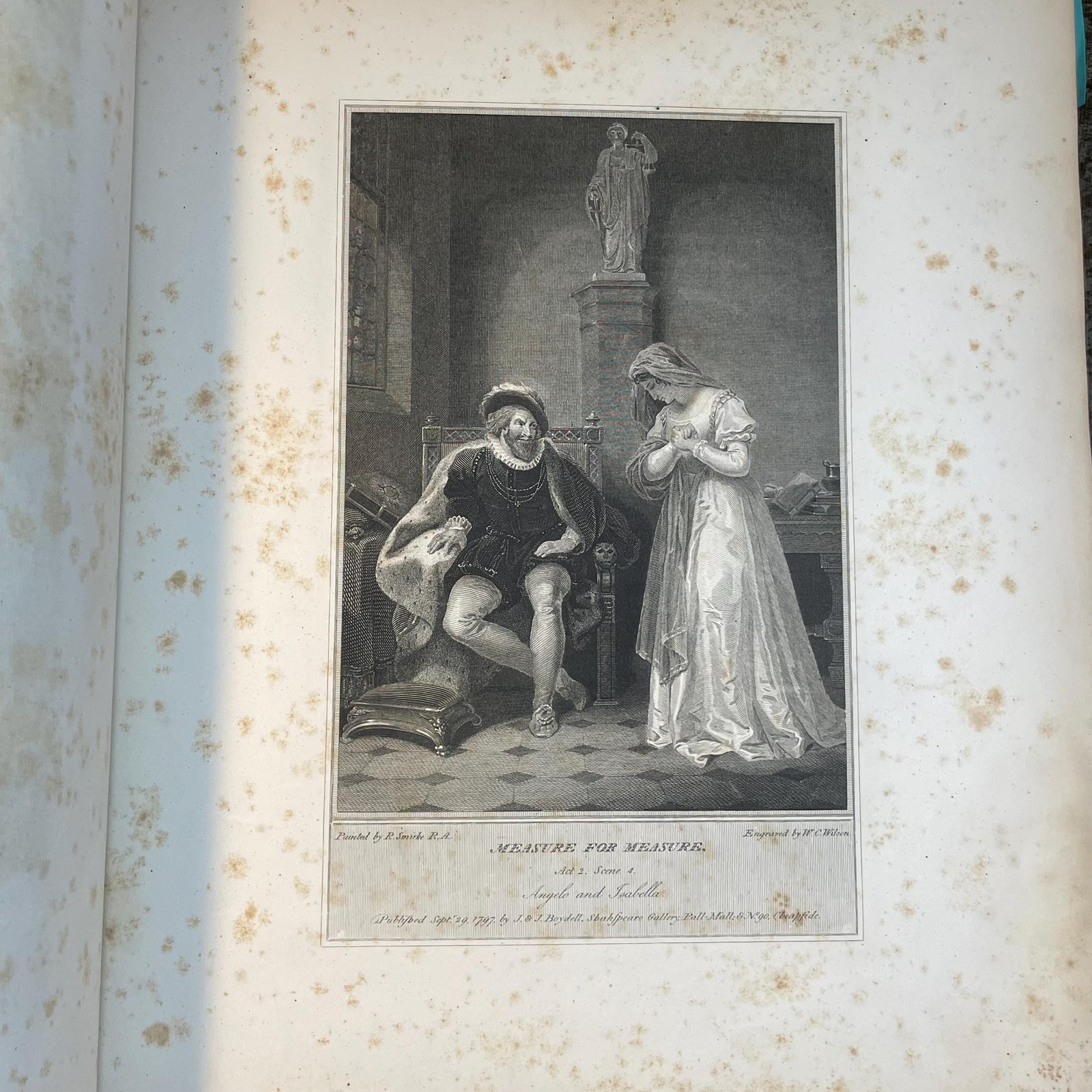 Boydell's Graphic Illustrations of the Dramatic Works of Shakespeare; Consisting of a Series of Prints Forming an Elegant and useful Companion to the Various Editions of his Works, Engraved from Pictures purposely painted By the very first Artists and lately exhibited at the Shakespeare Gallery. — photograph 4.