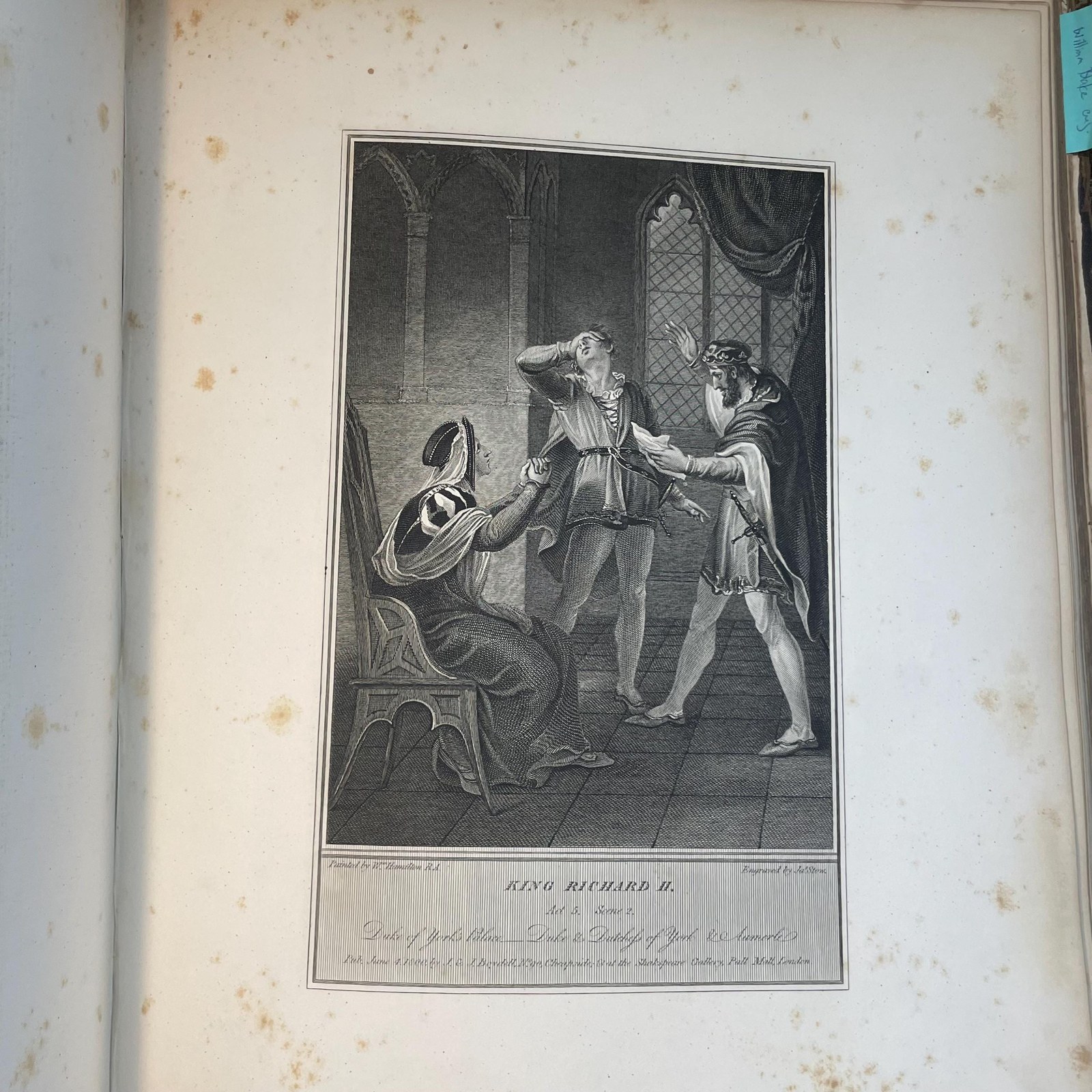 Boydell's Graphic Illustrations of the Dramatic Works of Shakespeare; Consisting of a Series of Prints Forming an Elegant and useful Companion to the Various Editions of his Works, Engraved from Pictures purposely painted By the very first Artists and lately exhibited at the Shakespeare Gallery. — photograph 7.