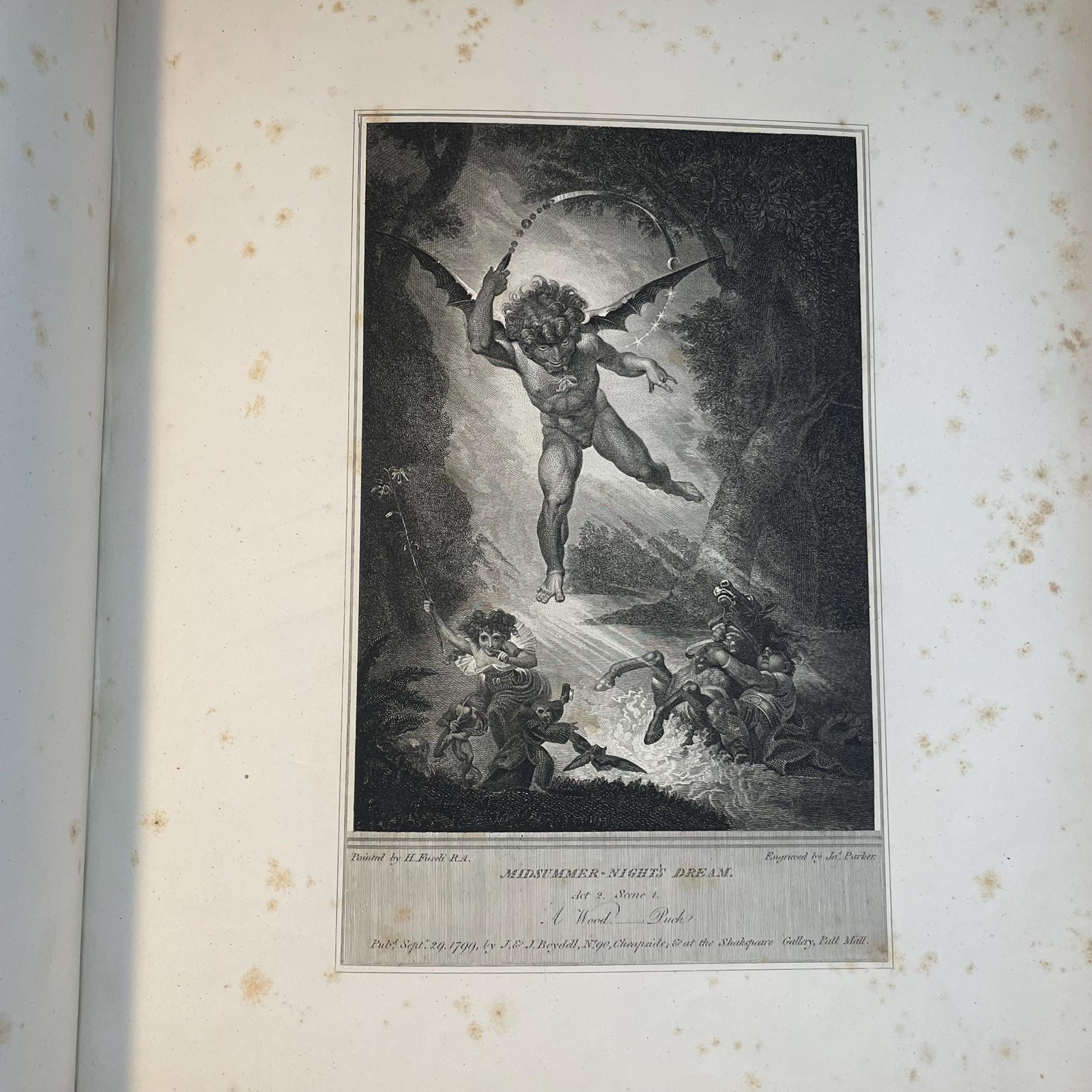 Boydell's Graphic Illustrations of the Dramatic Works of Shakespeare; Consisting of a Series of Prints Forming an Elegant and useful Companion to the Various Editions of his Works, Engraved from Pictures purposely painted By the very first Artists and lately exhibited at the Shakespeare Gallery. — photograph 8.