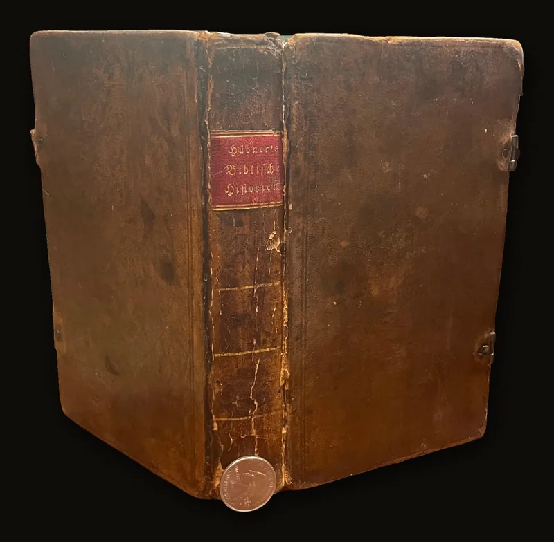 Hubner's Biblische Historien aus dem Alten und Neuen Testamente fur die jugend und volksschulen nach der anford erung unserer zeit aufs neue bearbeitet. [[Hubner's Biblical Histories From the Old and New Testaments for the youth and folk schools after the request of our time reworked.]].