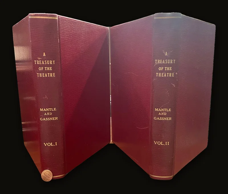 Treasury of the Theatre an Anthology of Great Plays From Aeschylus to Eugene O'Neill.