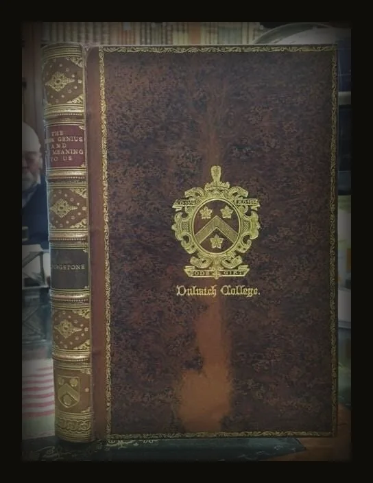 Greek Genius and Its Meaning to Us [PRIZE BINDING Dulwich College].