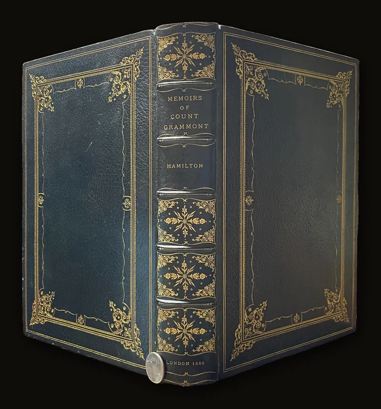 Memoirs of Count Grammont by Anthony Hamilton Edited, with notes, by Sir Walter Scott with a Portrait of the Author and thirty-three etchings by L. Boisson on India paper From original compositions by C. Delort.