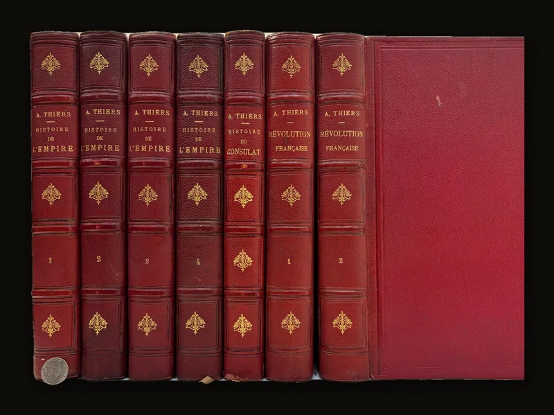Histoire de L'Empire faisant suite a L'Histoire du Consulat par M. A. Thiers Edition Illustree de Soixante-dix Dessins [[History of the Empire following the History of the Consulate by Mr. A. Thiers Edition Illustree of Seventy Drawings]].