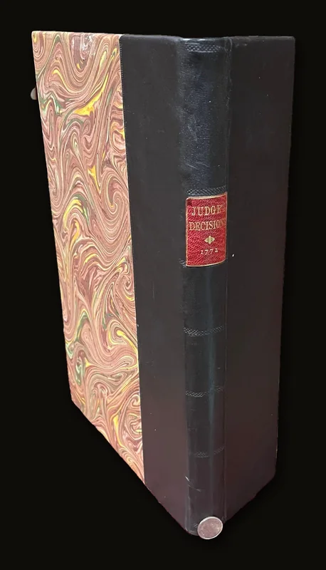 Decisions of the English Judges, During the Usurpation, From the Year 1655, to his Majesty's Restoration, and the saitting down of the Session in June 1661..
