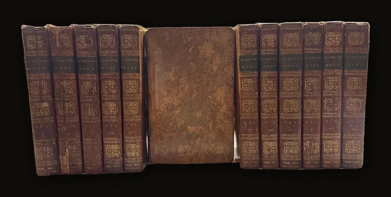 The History of The Decline and Fall of The Roman Empire. In Twelve Volumes, With a Life of the Author Written for this Edition..