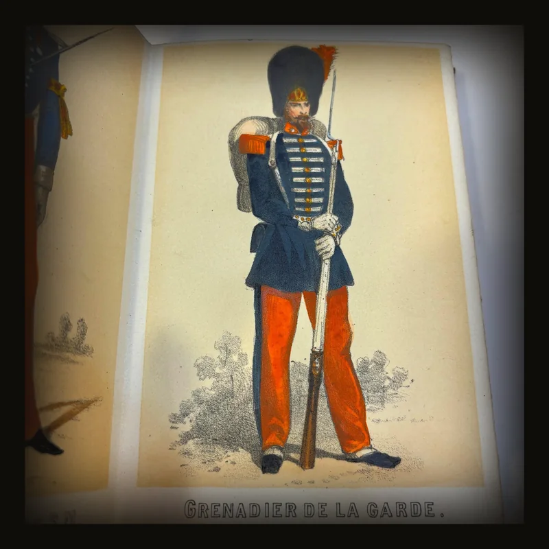 La Garde Imperiale. Translated: The Imperial Guard.