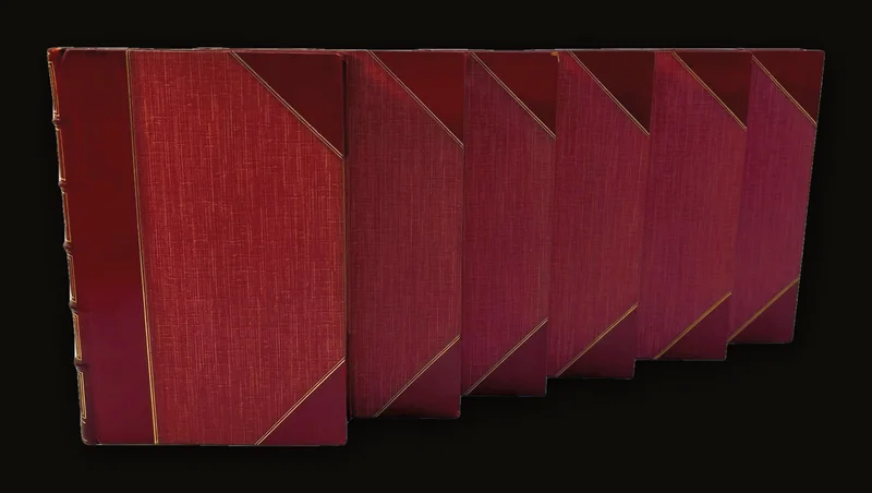 The Collected Poetical Works of Algernon Charles Swinburne, Signed Bionding by Hatchards, Picadilly.
