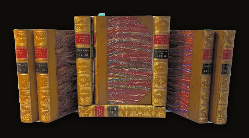 The Invasion of The Crimea: Its Origin, and An Account of Its Progress Down to The Death of Lord Raglan. Eight Volumes Complete, With Maps, Plans.