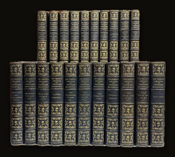The Complete Writings of Theodore Roosevelt 21/22 Volumes, Royal Limited Edition #242/650 Copies..