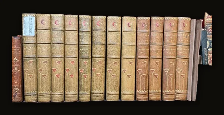 History of Egypt, Chaldea, Syria, Babylonia, and Assyria, 12 vols. Limited Connoisseur Edition #87/200, Containing over Twelve Hundred Colored Plates and Illustrations..