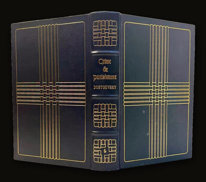 Crime and Punishment by Fyodor Dostoevsky | Easton Press Edition, 1980.