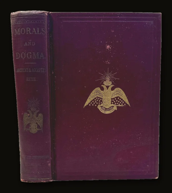 Morals and Dogma of Freemasonry & Digest-Index by Albert Pike and T.W. Hugo, 1924.