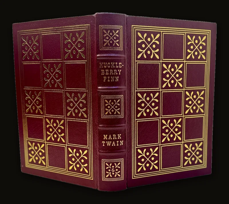 Adventures of Huckleberry Finn [Tom Sawyer's Companion] by Mark Twain, Edited by Bernard DeVoto | Easton Press Edition, 1994.