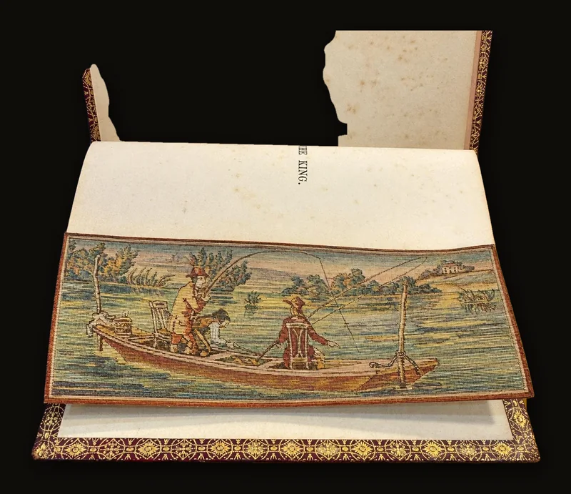 Idylls of The King by Alfred Tennyson, 1859 | Fore-Edge Painting, Bound by Nutt.