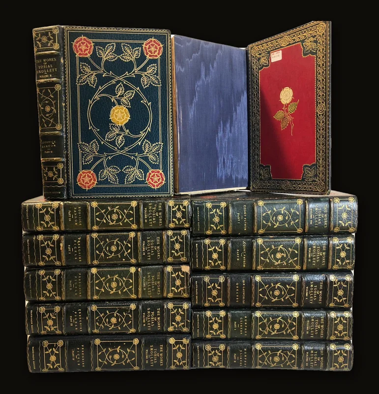 The Works of Tobias Smollett … With the Author's Preface and an Introduction by G. H. Maynadier Ph.D. Department of English Harvard University [HAND MADE EDITION].