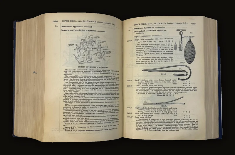 Down Bros.' Catalogue of Surgical Instruments and Appliances, c. 1929.