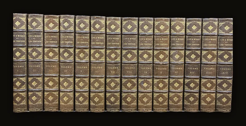 Life and Work of Alfred Lord Tennyson [Royal Edition letter X of 26].