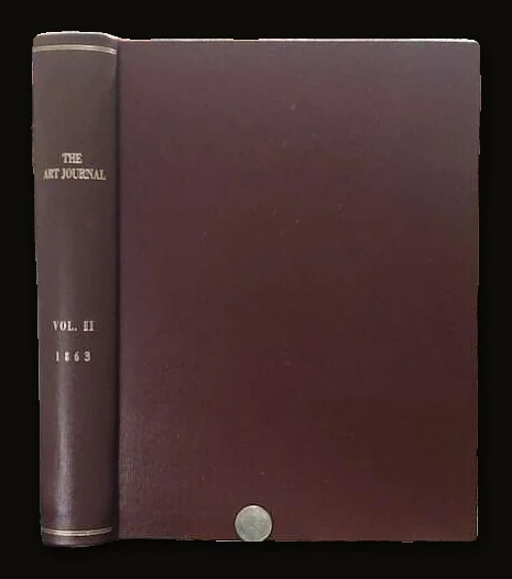ART JOURNAL- New Series Volume II, 1863, 36 Engravings present.