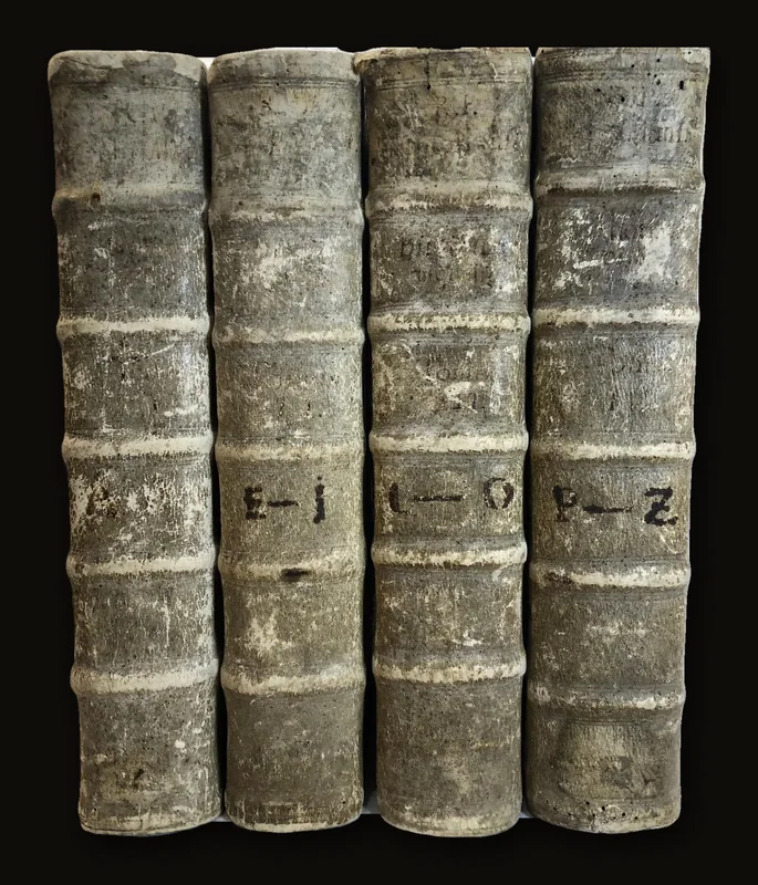 Locopletissima Bibliotheca Moralis Praedicabilis : Hoc Est Discursus Varii Exquisiti, In quibus per Tractatus ordine digestos, ad verbum Dei fructuosè & faciliter praedicandum, de Virtutibus & Vitiis copiosissimae materiae morales subministrantur, & ad plenum digeruntur

GOOGLE TRANSLATION:  "Most Abundant Library of Moral Preaching: That is, Various and Exquisite Discourses, in which, through Treatises arranged in order, abundant material on virtues and vices is provided for fruitful and easy preaching on the word of God, and is fully organized."

PUBLICATION DATES:  1679-1683.