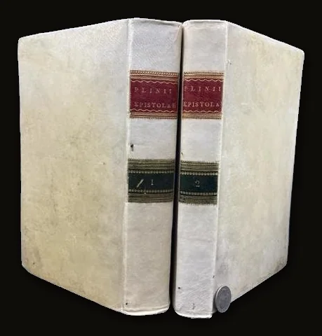 C. Plinii Caecilii Secundi Epistolarum libri decem et Panegyricus. Cum notis Variorum. TRANSLATION: Pliny the Younger, Ten Letters and Panegyricus. With Notes..