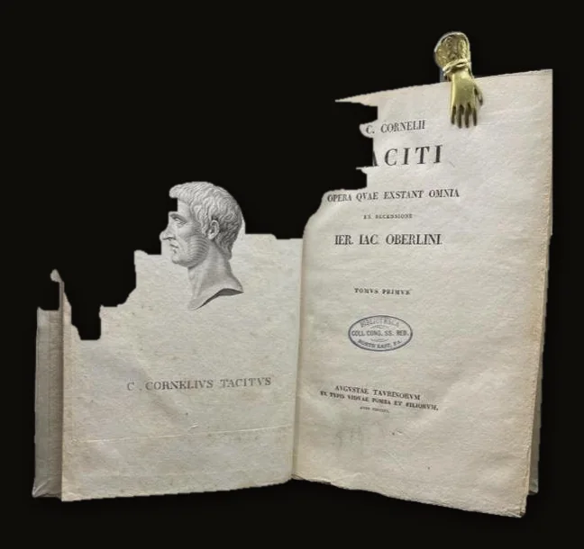 Cornelii, Taciti, C. Opera Quae Exstant Omnia ex recensione Ier. Iac. Oberlini. TRANSLATION: The Complete Works of Cornelius Tacitus, reviewed by Jeremiah James Oberlin.