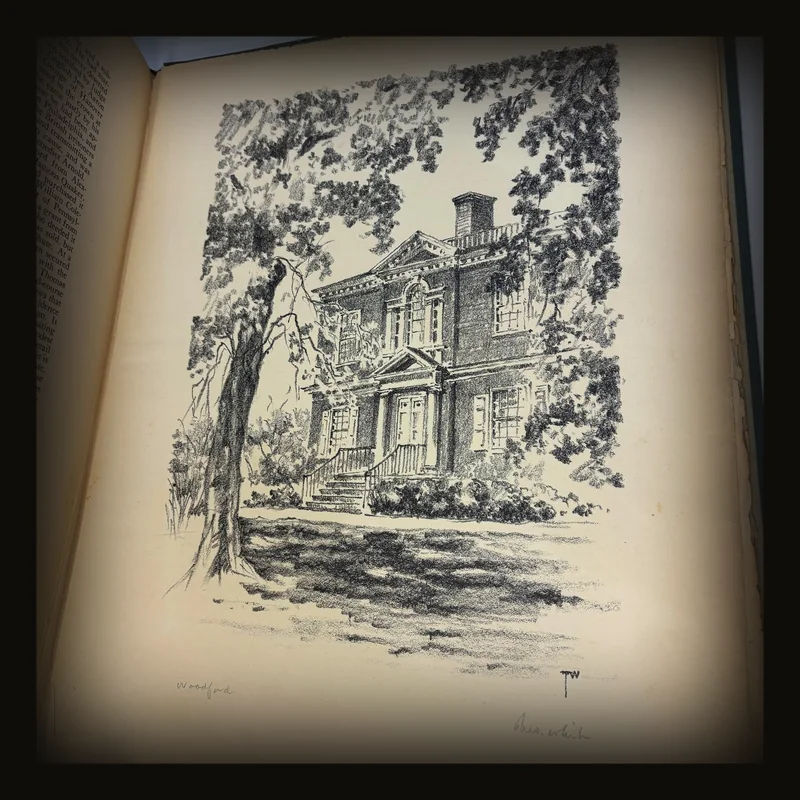 Colonial Mansions in Fairmount Park.