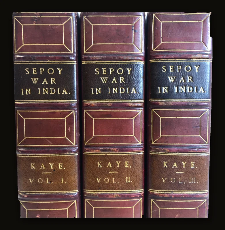 History of the Sepoy War in India 1857-1858
Publication Dates:  1865, 1870, 1876.