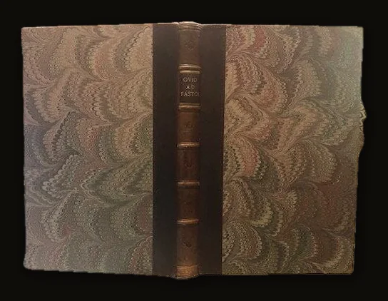 1639 Ovid's Writings on the Roman Holidays with engraved title page. Latin. The Book of Days. 6 books in 1 vol..